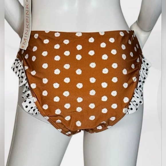 MINKPINK Sana Brief Bikini Bottoms XLarge New - Picture 2 of 4